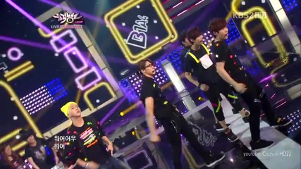 (hd) B1a4 - Baby good night ~ Music Bank (01.06.2012)