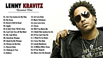 Lenny Kravitz_ Best Songs Of Lenny Kravitz - Greatest Hits Full Album Of Lenny Kravitz