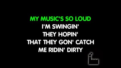 Ridin In Style Of Chamillionaire Karaoke
