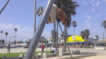 Calistrength Workout At Venice Beach
