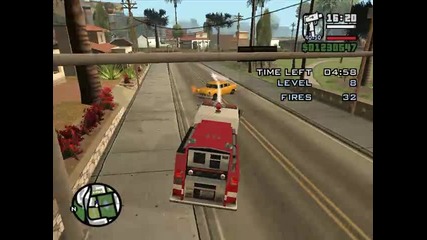 Gta San Andreas - Firefighter (пожарникар)