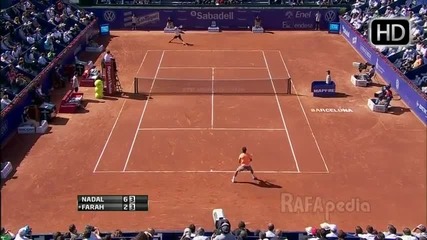 Nadal vs Farah - Barcelona 2012