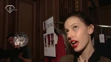 fashiontv Ftv.com - Ruby Aldridge Model Talks Fall Winter 2010 - 2011 