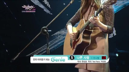 121207 Juniel - Bad Man @ Music Bank
