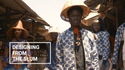 'I want to show that fashion can come from the slums'