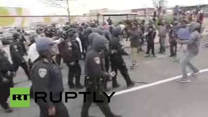 USA: Arrests made at Baltimore protest after Freddie Gray funeral