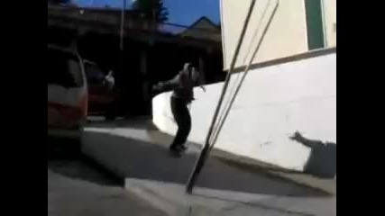 Horribly Painful Skateboarding Accident