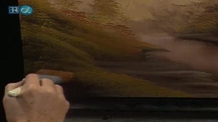 S18 Радостта на живописта с Bob Ross E07 Golden Morning Mist ღобучение в рисуване, живописღ