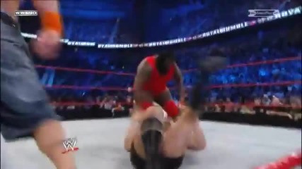 Mark Henry Scoop Slam on Big Show