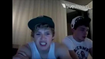 One Direction - Найл и Джош - Twitcam на живо на 18.06.12. част 7/8