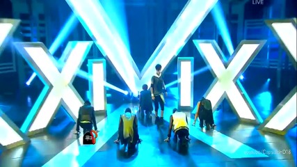 (hd) Vixx - Super hero ~ Music Core (09.06.2012)