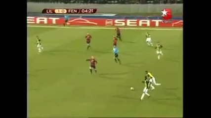Lille 2 - 1 Fenerbahce Wederson gol Uefa Europa League.
