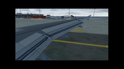 Fs9: Bulgaria Air A320 Departure from Madeira Airport 
