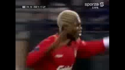 Djibril Cisse & Mauro Camoranesi