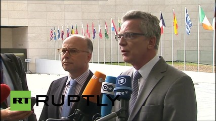 Belgium: German interior minister foresees no solution at migrant talks