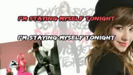 demi lovato - La La Land [karaoke]
