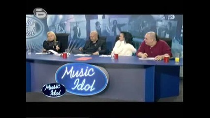 Music Idol 3 Бургас ! Иван Русенов - Мария Ми Е Четвъртата Любима Певица - Смях 03.03 