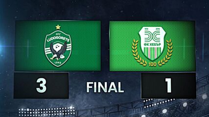 Ludogorets Razgrad PFK vs. FK Hebar 1918 Pazardzhik - Condensed Game