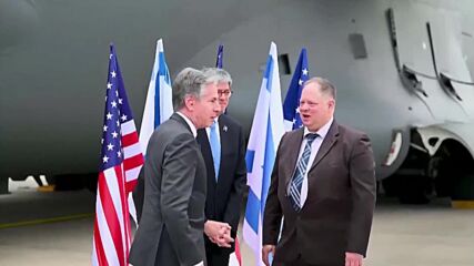 Блинкен пристигна в Израел за трудни преговори с Нетаняху (ВИДЕО)
