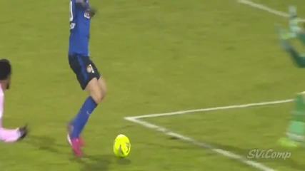 Вижте страхотния гол на Димитър Бербатов срещу Евиан - 07.03.15