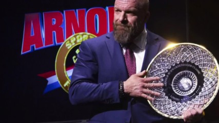 Triple H honored with Arnold Classic Lifetime Achievement Award
