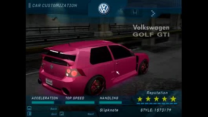 Nfs U1 - My Baby - Golf