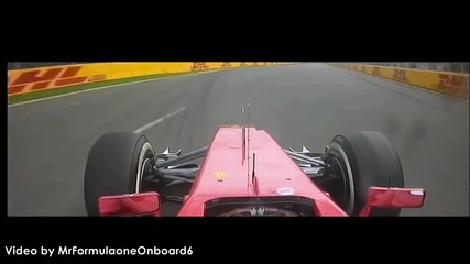 F1 Гран при на Австралия 2012 - Alonso губи контрол над болида Fp1 [hd][onboard]