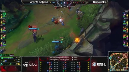 Esl Национален Шампионат LOL, Q2, Ro32 waR MACHINE vs Biskvitiki Zakuska