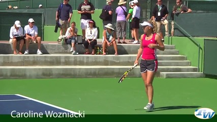 Caroline Wozniacki Bnp Paribas Open 2010 