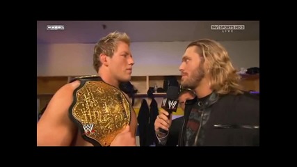 Wwe Raw D R A F T 2010 Jack Swagger Говори с Edge Високо Качество 