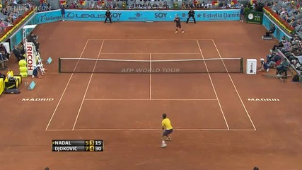 Nadal vs Djokovic - Madrid 2011 - The Full Match - Part 9/11!