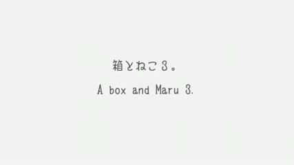 Котето Мару и кутията