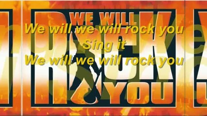 Queen - We Will Rock You Lyrics 