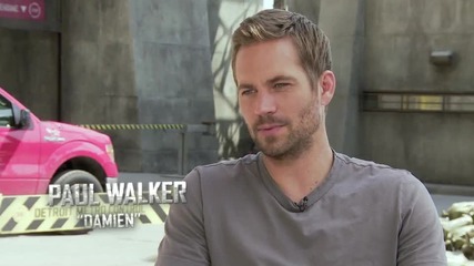 Paul Walker - "if you want a good ride, just to have a good time, that's what this one's about"
