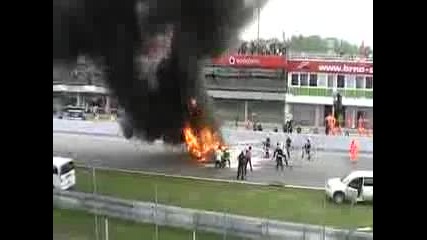 Giorgio Bartocci Horrifying Gt Accident at Brno Hq [new Vide