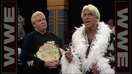 Ric Flair debuts in Wwf: Prime Time Wrestling, Sept. 9, 1991