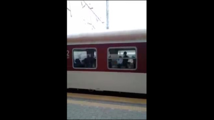Парен локомотив Баба меца с влака от София до Банкя
