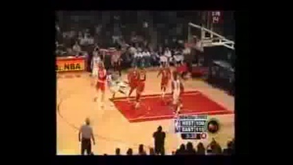 Kobe Blocks Michael Jordan