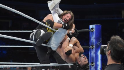 WWE Champion AJ Styles vs. Andrade "Cien" Almas: SmackDown LIVE, Sept. 18, 2018