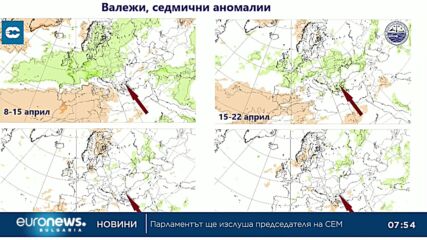 Анастасия Кирилова, НИМХ: Април идва с летни температури