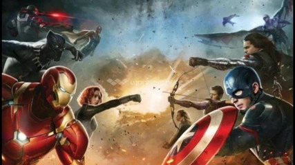 Епична битка между героите от филма Капитан Америка: Гражданска Война (2016)