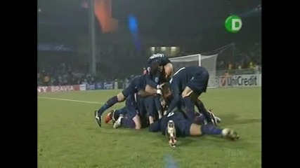 Шампионска Лига 16.2.2010 Лион - Реал Мадрид 1 на 0 
