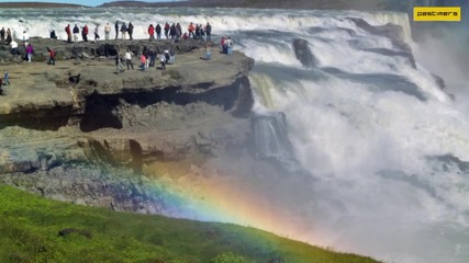 Изключително красив водопад в Исландия