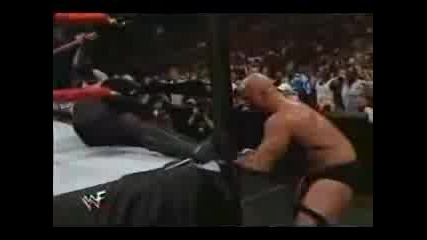 Undertaker vs Stone Cold Steve Austin - First Blood