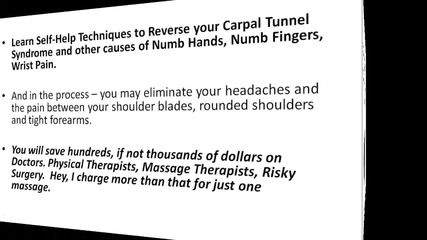 Reverse Carpal Tunnel Syndrome and Other Numb Hand Problems