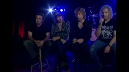 Bon Jovi Interview Walmart Soundcheck 2007 Lost Highway 