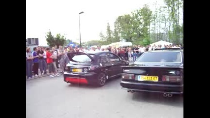 206 Vs mercedes V8 (by pti flo)