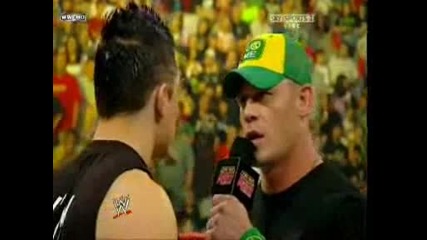 Wwe Raw 22.06.09 - Сегмент между The Miz & John Cena