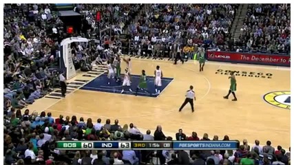 Boston Celtics vs Indiana Pacers 95 - 83 [28.12.2010]