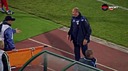 Изгониха Емил Велев във финала за Купата на България